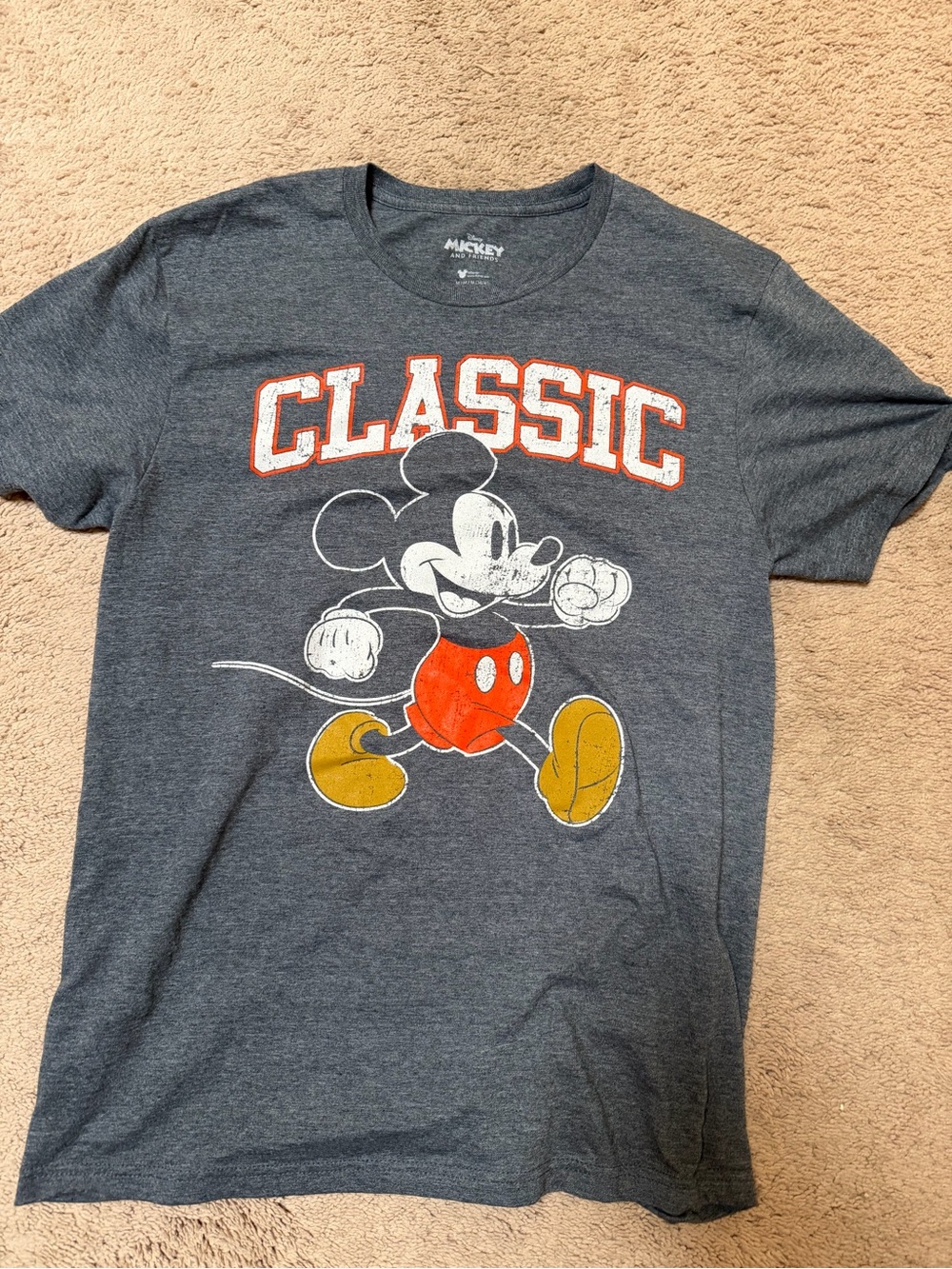 Classic Graphic Tee - Charcoal